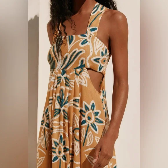 Anthropologie Celandine The Piper Bandeau Maxi Dress - Picture 3 of 10